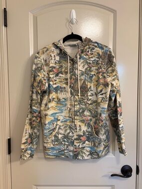 Vtg Chico's Hooded Sweatshirt